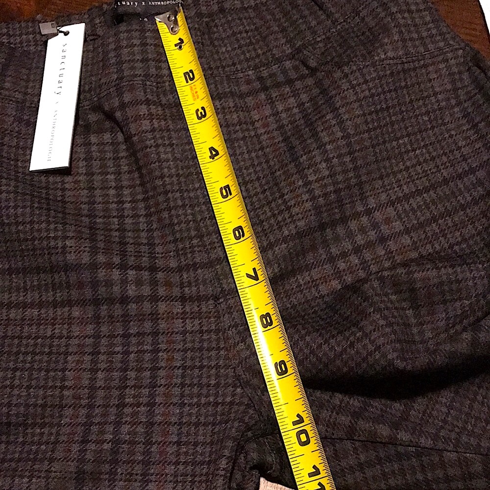 ANTHROPOLOGIE Sanctuary Plaid Leggings - Picture 11 of 14